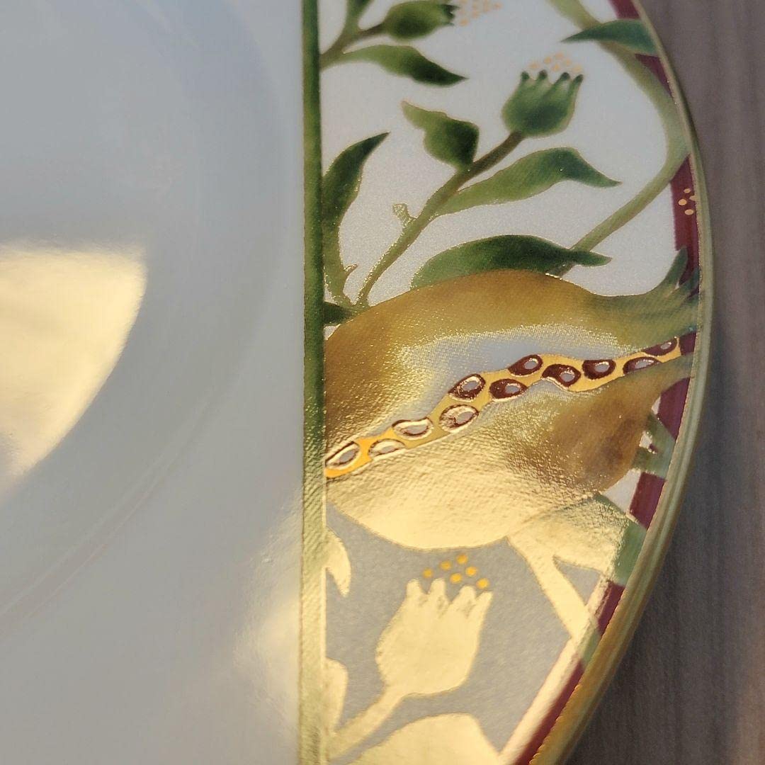 Amazon.co.jp: ジノリ プレート 金縁 ザクロ レア商品 コレクター